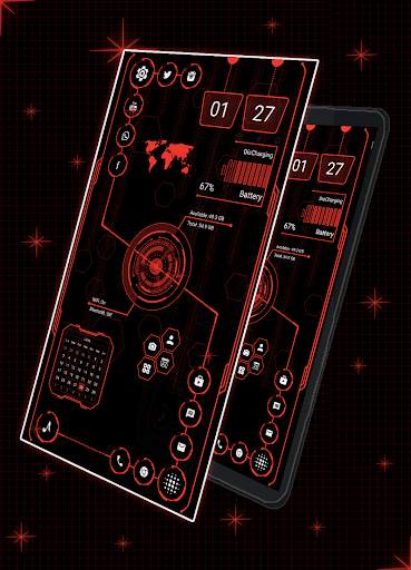 Visionary Launcher Pro - App lock,Hide app,Hi-tech screenshot 14