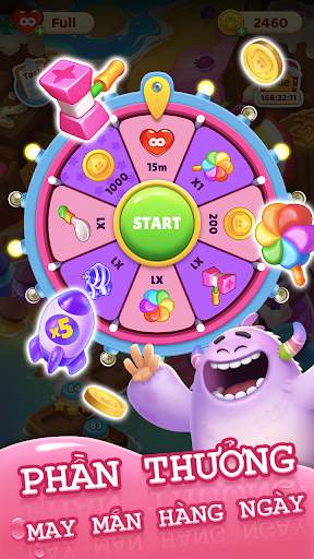 Sweet Crunch - Trò Chơi Ghép 3 screenshot 5