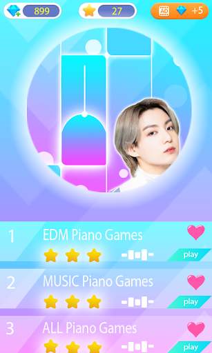 BTS KPOP Piano Tiles screenshot 1