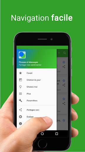 Phrases et citations pour Facebook et Whatsapp screenshot 4