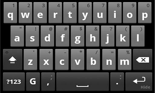 SlideIT Gingerbread Skin screenshot 4