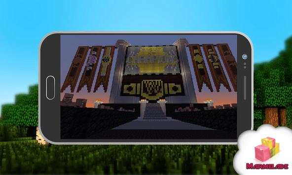 Map Arena WWE RAW in Minecraft स्क्रीनशॉट 1