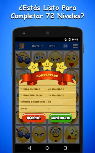 Juego De Memoria De Emojis Para Niños screenshot 4