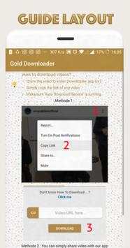 Gold downloader screenshot 2