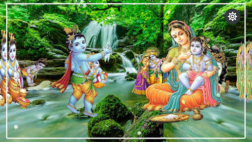 Radhe Krishna 4D Live Wallpaper screenshot 4