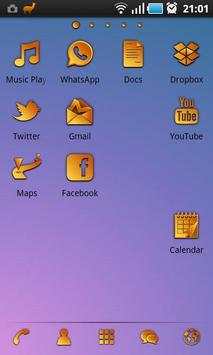 Sunrise GO Launcher Ex Theme 2 تصوير الشاشة