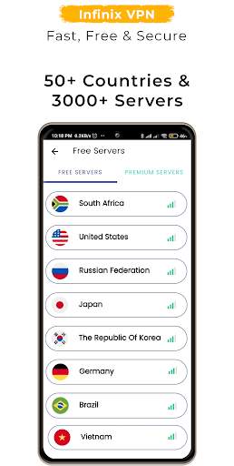 Infinix VPN- Secure VPN Proxy screenshot 3