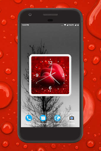 Love Clock Live Wallpaper screenshot 1