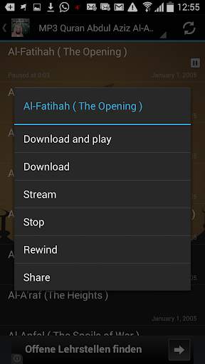 MP3 Quran Abdul Aziz Al-Ahmad screenshot 4
