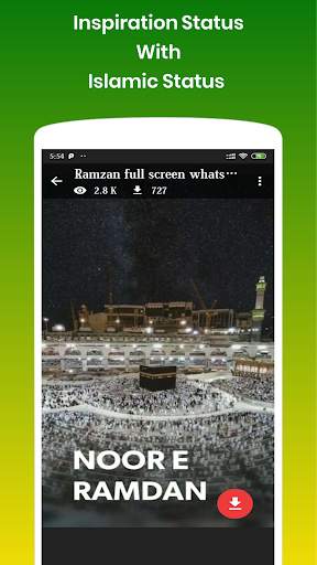 Islamic Video Status - Muslim Hamd & Naats Video screenshot 5