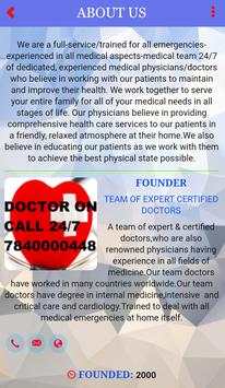 DOCTOR ON CALL-24/7-ALL TREATMENT @HOME/PHONE-CALL screenshot 2