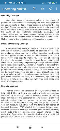 Financial Management screenshot 2