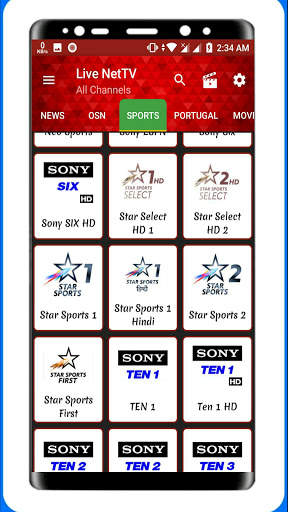 Live Net TV INDIA   Free live net tv Scheduale screenshot 3