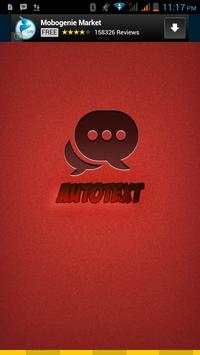Auto Text (for BB Messenger) screenshot 1