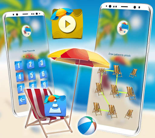 Cool Beach Launcher Theme screenshot 4