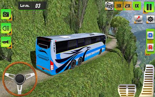 Euro Bus Driving Offroad Bus screenshot 1