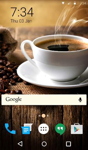 Coffee Live Wallpaper Theme screenshot 6