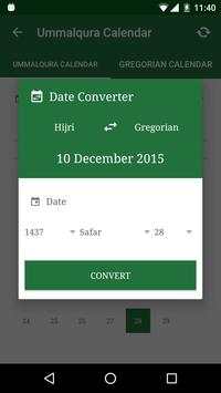 Ummalqura Calendar скриншот 4