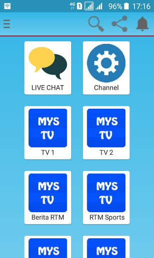 TV Malaysia - Semua Saluran Live TV Malaysia screenshot 1