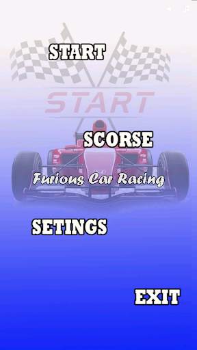 FURIOUS CAR RACING GAME screenshot 1