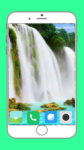 Waterfall Wallpaper Full HD screenshot 3