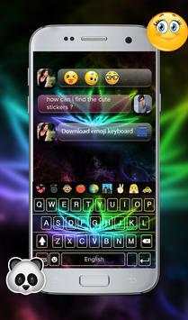 color weed Rasta GO Keyboard theme screenshot 2