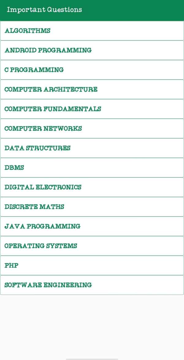 Computer Applications (Study Material + News Feed) screenshot 3