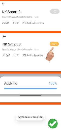 TTA Mi Myanmar Unicode Font स्क्रीनशॉट 4
