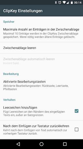ClipKey - Zwischenablage screenshot 4