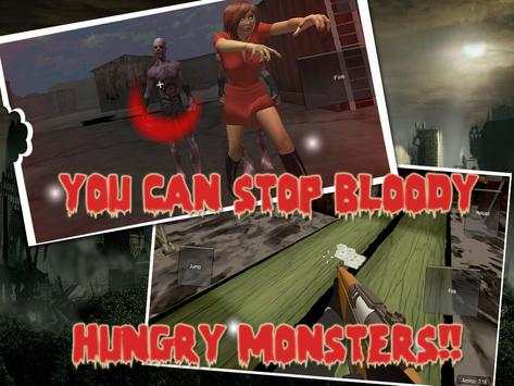 Zombie Wars: Zombie Hunter 3D screenshot 2