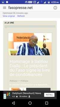 Burkina News Daily screenshot 7
