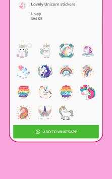 Stickers Licorne Pour WhatsApp. screenshot 5