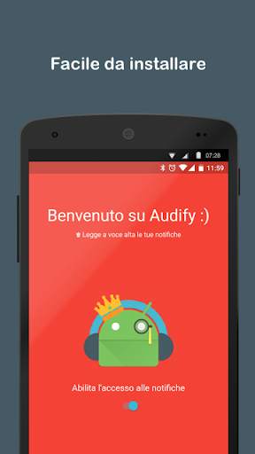 Audify Lettore di notifiche screenshot 1