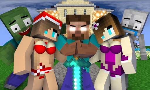 Monster School Mod for Minecraft PE screenshot 3
