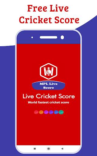 Free Live Cricket Score screenshot 1