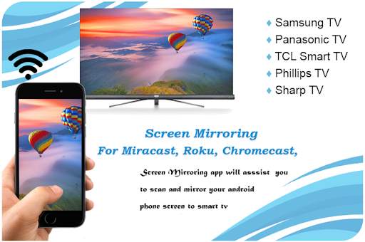 Cast to TV for Miracast, Roku, Chromecast, SmartTV screenshot 1
