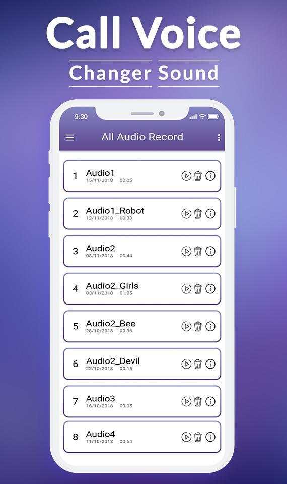 Voice Call Changer - Best Voice Changer App screenshot 4