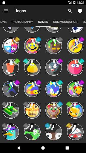 Bottle - Icon Pack 7 تصوير الشاشة
