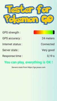 Tester for Pokémon GO screenshot 1