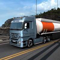 Oil Tanker Truck Driving game logo