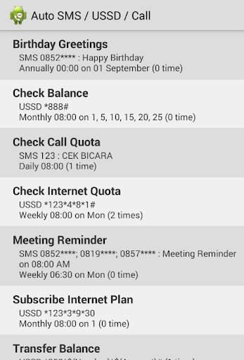 Auto SMS / USSD / Call screenshot 6