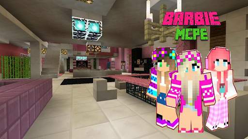 Barbie Pink House Minecraft screenshot 3
