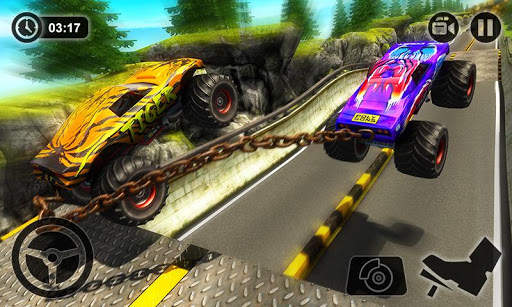 Chained Monster Truck Rivals: Ramp Racing Stunts screenshot 3