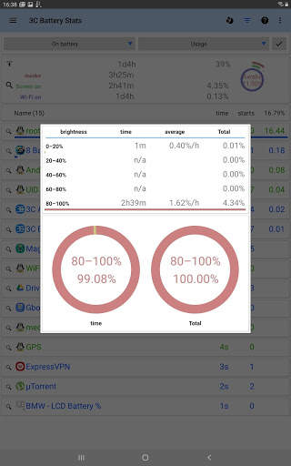 3C Legacy Battery Stats screenshot 6