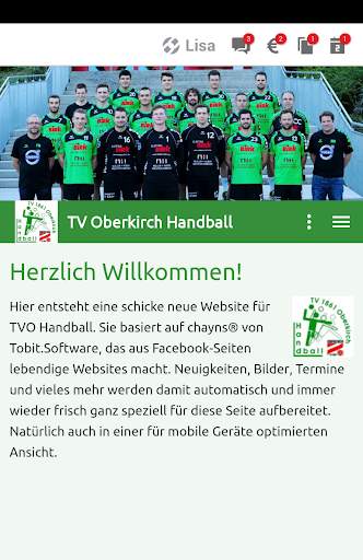 TVO Handball screenshot 1