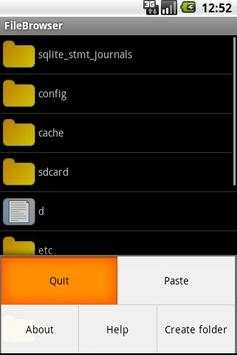 File browser lite screenshot 2
