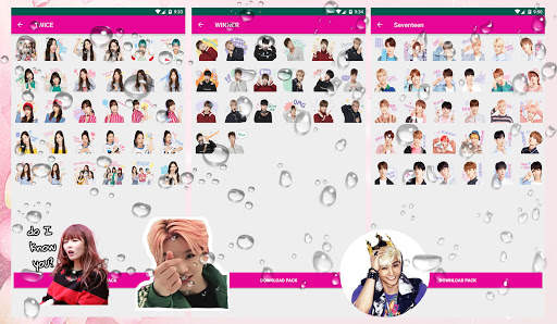 WA Sticker KPOP WAStickerApps Korean for WhatsApp screenshot 6
