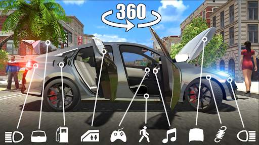 Car Simulator Civic screenshot 2