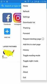 Fastest 4G Browser screenshot 1