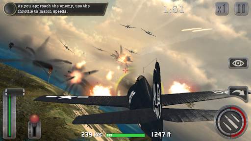 Air Combat Pilot: WW2 Pacific 1 تصوير الشاشة
